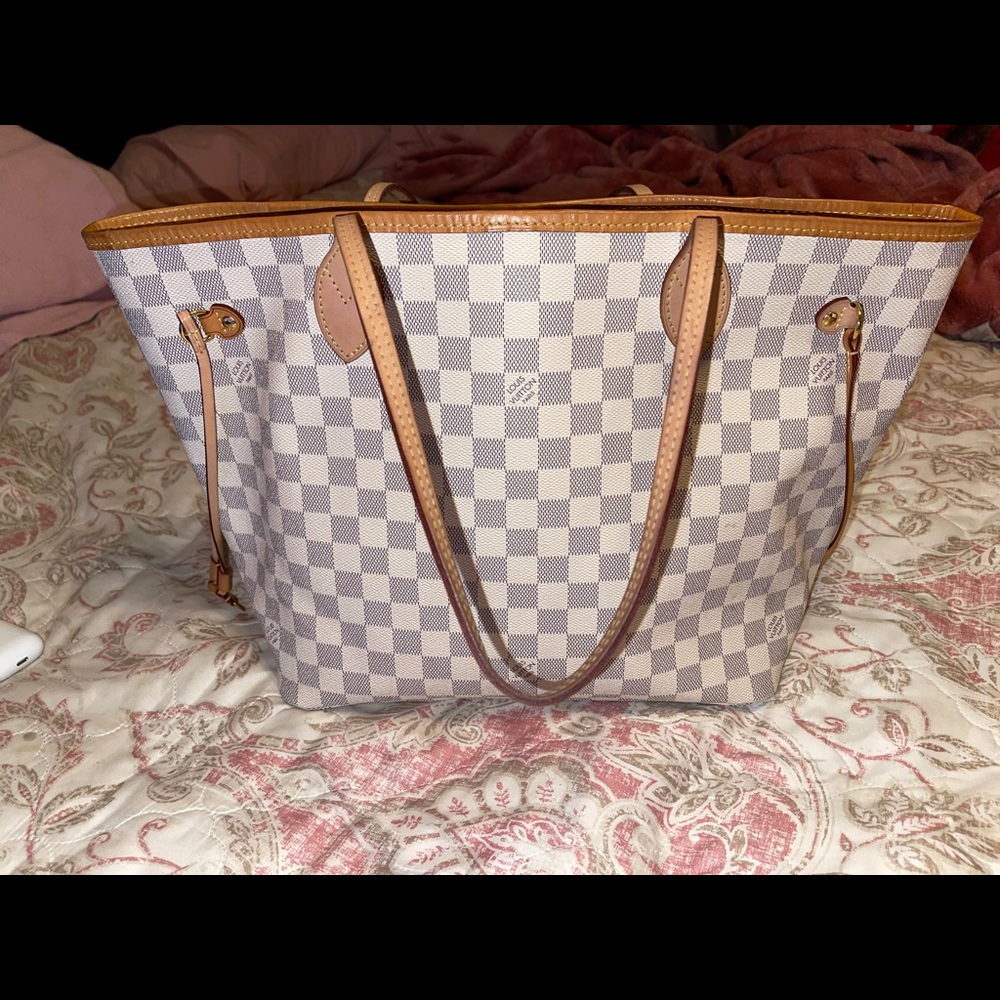 Neverfull mm in rose ballerine